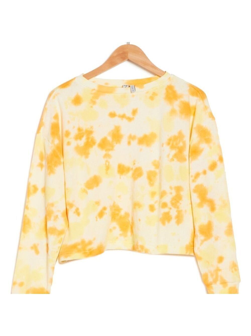 Z By Zella BNWOT "Sunset" Tie Dye Sweatshirt Pullover Cropped